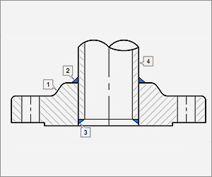 304 werkstoff no 1.4301 slip on flanges