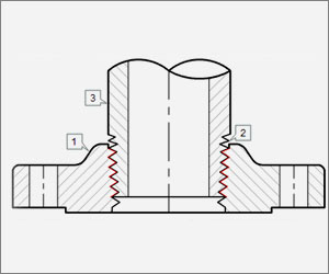 304 werkstoff no 1.4301 threaded flanges