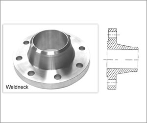 304h werkstoff no 1.4948 weldneck flanges