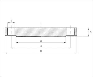 alloy steel ASTM A182 plate flanges