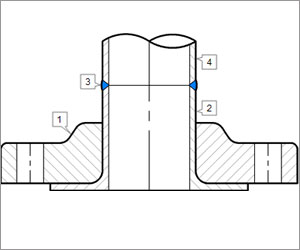 carbon steel lap joint flanges