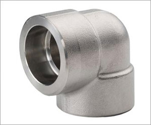 stainless steel nickel alloy duplex steel socketweld elbow manufacturer exporter