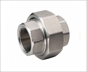 stainless steel nickel alloy duplex steel threaded union manufacturer exporter